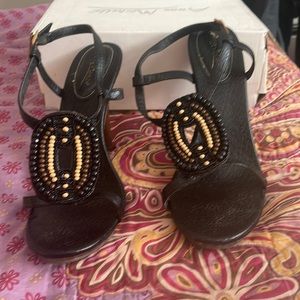 Anne Michelle Sling Back Stilettos